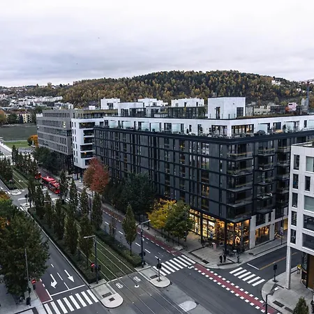 Spacious Modern 3br At Barcode Apartmán Oslo