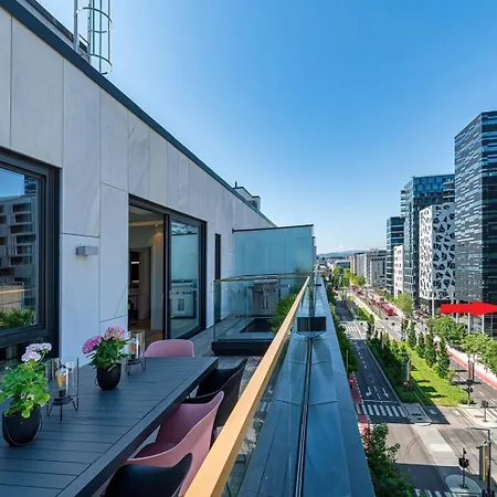 Spacious Modern 3br At Barcode Leilighet Oslo