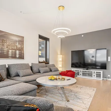 Apartamento Spacious Modern 3br At Barcode Oslo
