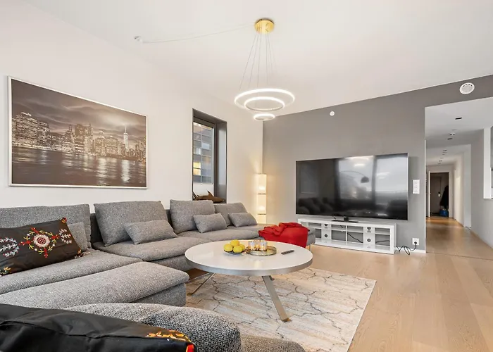 Apartamento Spacious Modern 3br At Barcode Oslo